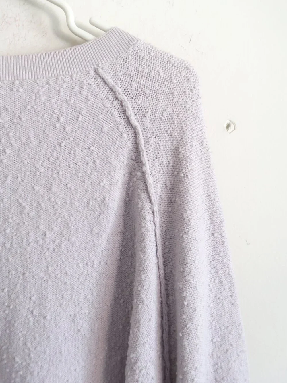 Free People Pale Lavender Sweater - SIze Medium